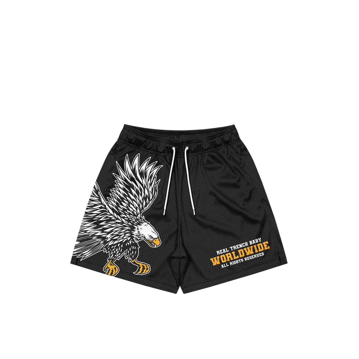 RTB “FREEBAND” BLACK SHORTS
